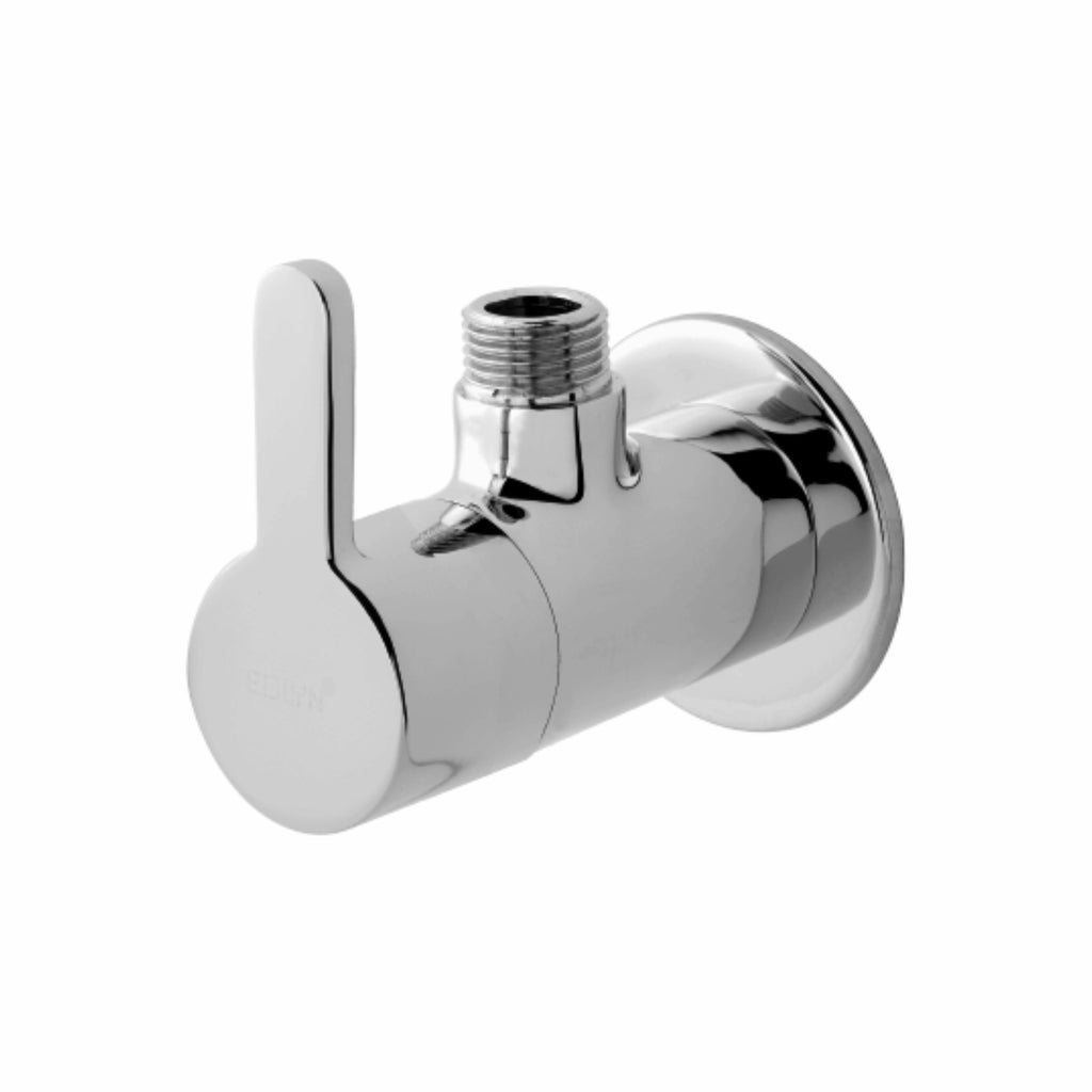 Asiatique Angle Cock With Wall Flange (S-005), Premium Brass Chrome Bathroom Faucet & Mixer Collection, Smart Series