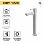 Asiatique Pillar Cock Extension Body (S-023), Premium Brass Chrome Bathroom Faucet & Mixer Collection, Smart Series
