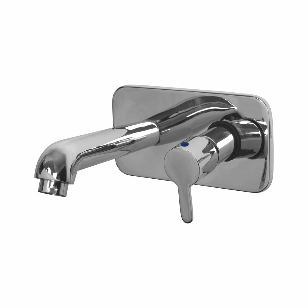 Asiatique Single Concealed Wall Mounted Upper Part (S-028U), Premium Brass Chrome Bathroom Faucet & Mixer Collection, Smart Series