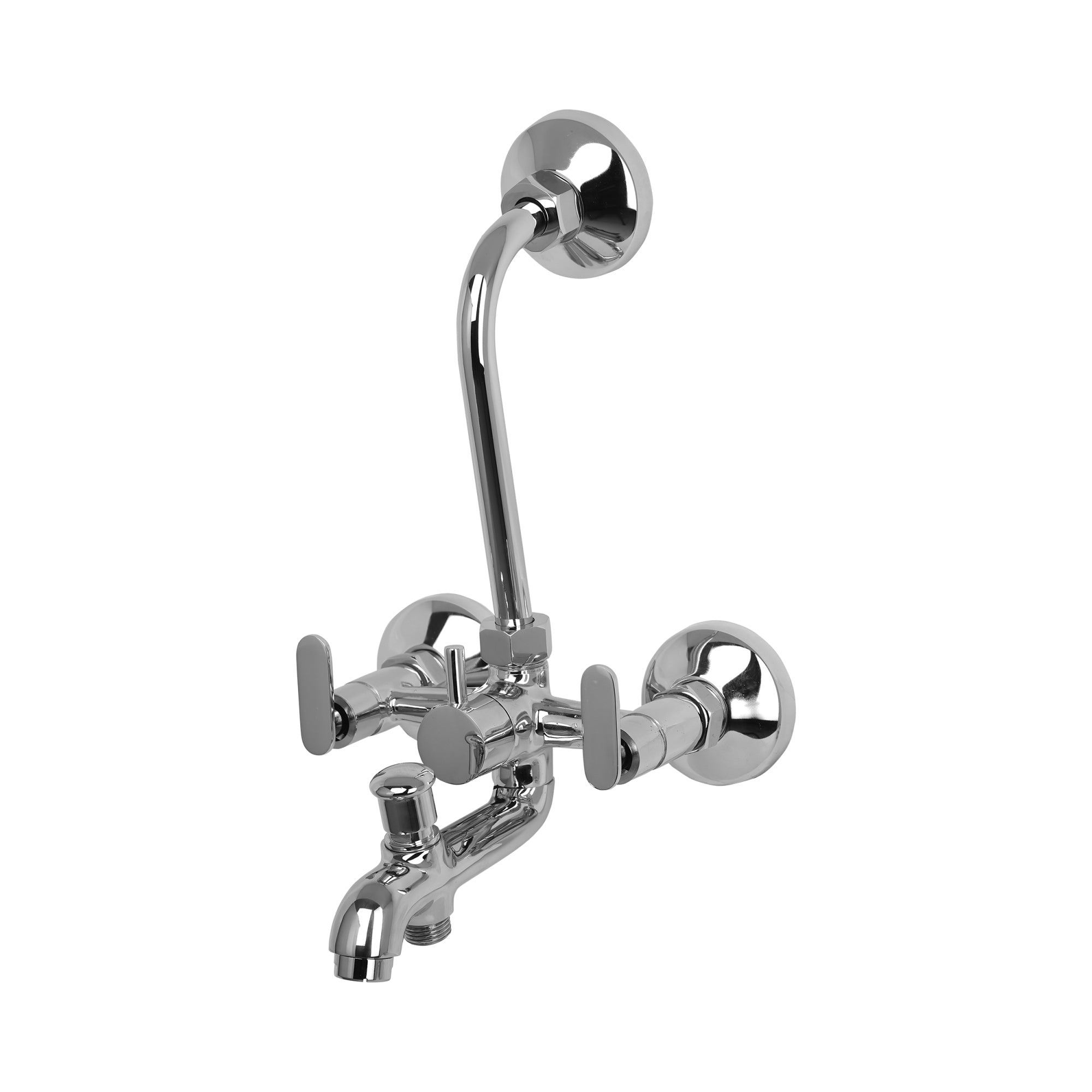 Asiatique 3 in 1 Wall Mixer With Pro. For Tele. Shower & O/H Shower (V-018), Venus Series Premium Faucets & Mixers