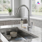 Asiatique X-010 S/L B/M Pull Down Kitchen Faucet Chrome | Single Lever Kitchen Mixer | Pull Out Series