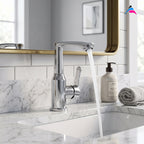 Asiatique X-011 Single Cold Basin Faucet Chrome | Modern Single Lever Faucet | Pull Out Series