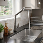 Asiatique X-015 Single Cold Multi-Functional Pull-Out Kitchen Faucet Chrome | Premium Chrome Finish | Pull Out Series