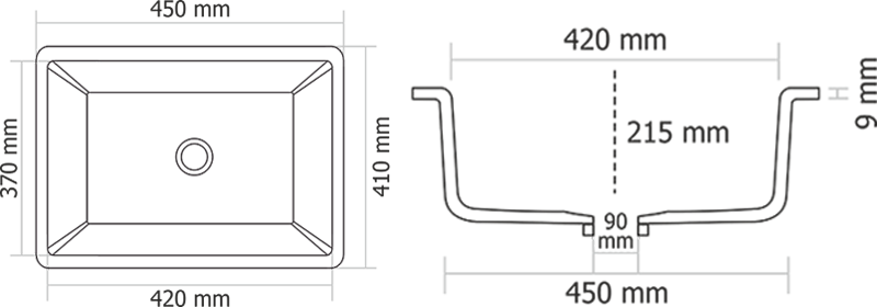 Single Bowl Granite Kitchen Sink